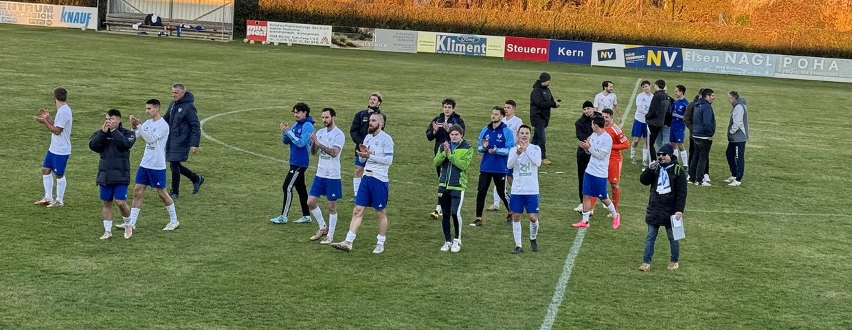 SV Würmla ist nach 1:0-Sieg gegen Großweikersdorf Vizeherbstmeister